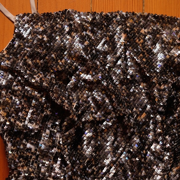 ALL SAINTS Vintage Velutina Python Sequin Dress - Picture 7 of 8